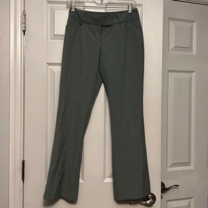 Green dress pants